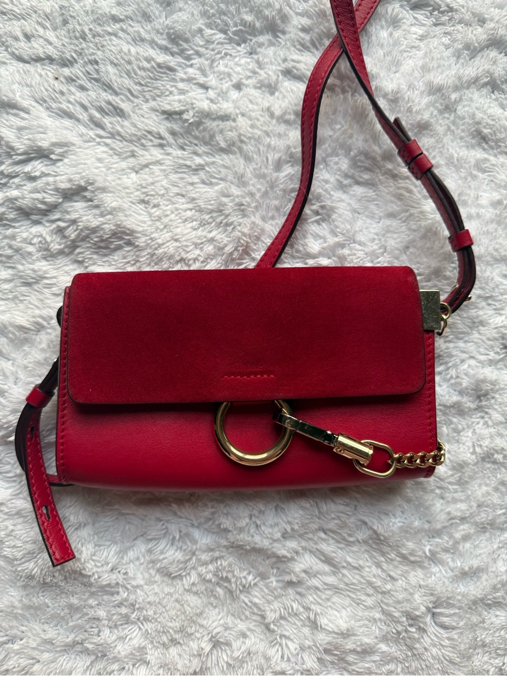 Chloé Mini Faye Crossbody Bag - Picture 2 of 10